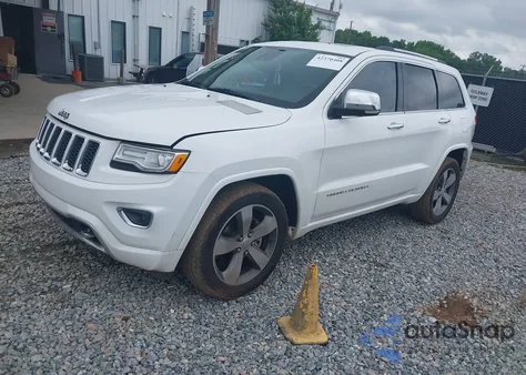 2015 Jeep Grand Cherokee Overland from USA, damaged, VIN 1C4RJECGXFC646728